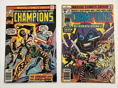 Buy The Champions 10 15 Hercules, Ghost Rider, Black Widow John Byrne Marvel Comics • 4.66£