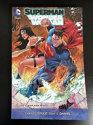 Buy DC Comics New 52 Graphic Novel Superman Wonder Woman Volume 2 War And Peace • 7.99£
