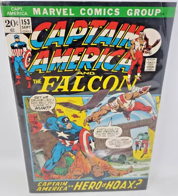 Buy CAPTAIN AMERICA #153 1972 Marvel 6.5 1st App William Burnside Captain America * • 11.64£