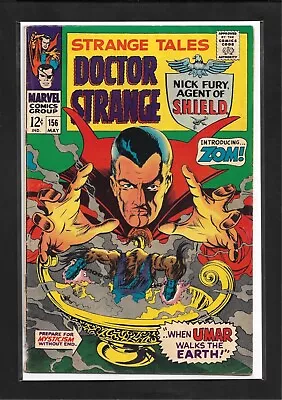 Buy Strange Tales #156 (1967): 1st Appearance Of Zom! Silver Age Marvel Comics! VG+! • 13.17£