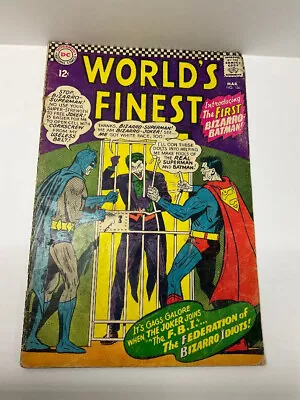 Buy World’s Finest Comic Book (Issue #156) “1st Appearance Of Bizarro Batman” 😍 • 19.42£