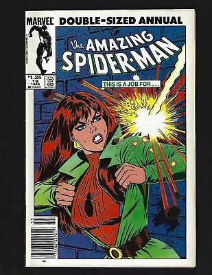 Buy Amazing Spider-Man Annual #19 (Newsstand) VF Kingpin Mary Jane Alistaire Smythe • 4.66£