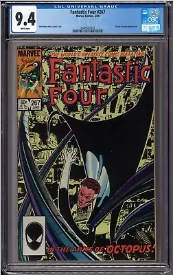 Buy Fantastic Four #267 CGC 9.4 White Pages Doctor Octopus App • 45.42£