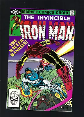 Buy Iron Man #156 MARVEL ⚡1983 1ST APP.OF MAULER- BRONZE AGE VF/NM⚡ • 3.88£