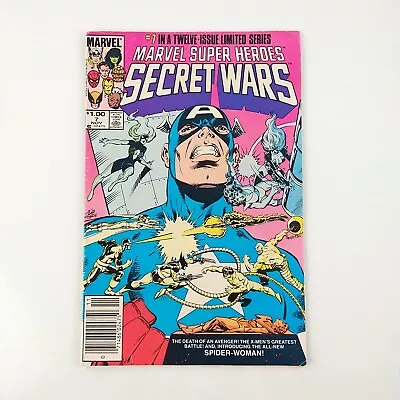 Buy Marvel Super Heroes Secret Wars #7 Newsstand Canadian CPV Variant VG/FN 1984 • 10.09£