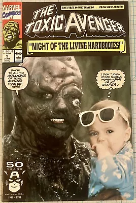 Buy Toxic Avenger #3 NM Photo Cover 1991 Marvel Comics • 11.64£