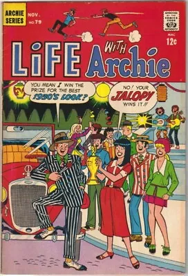Buy Life With Archie Comic Book #79 Archie 1968 NICE COPY F • 8.15£