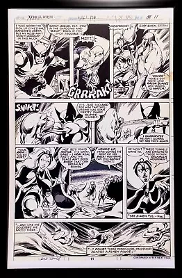Buy Uncanny X-Men #116 Pg. 11 By John Byrne 11x17 FRAMED Original Art Print W/ Storm • 46.55£