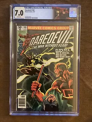 Buy Daredevil #168., CGC 7.0., White Pages.,Newsstand • 128.14£