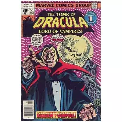 Buy Tomb Of Dracula #55  - 1972 Series Marvel Comics VF Minus [x! • 6.82£