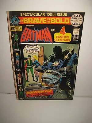 Buy Brave & The Bold #100 Classic Anniversary Issue 1st Printing 1972 DC Comics • 12.39£