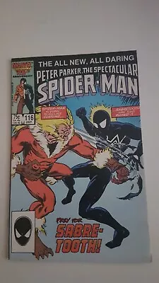 Buy Spectacular Spider-man Vol 1 # 116 - Ist App Of Foreigner -  Marvel Comics  • 11.95£