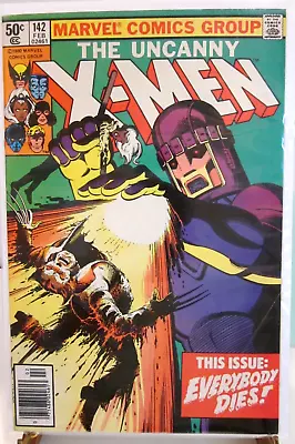 Buy Marvel Comics The Uncanny X-men No. 142, 1981, Days Of Future Past, Ungraded • 50.47£