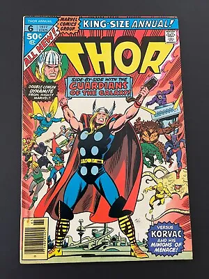 Buy Thor Annual #6`- The Guardians Of The Galaxy (Marvel, 1977) Fine/Fine+ • 15.38£