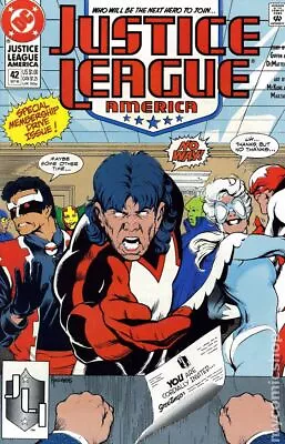 Buy Justice League America #42 VF 1990 Stock Image • 3.11£