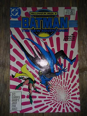 Buy Vintage 1988 DC Comics Batman The New Adventures Superhero Collector's Book #416 • 2.32£