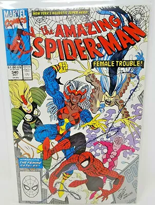 Buy Amazing Spider-man #340 Chameleon In Disguise *1990* 9.4  • 8.16£