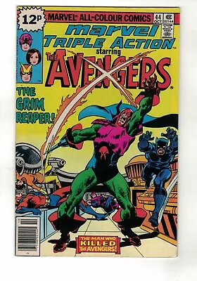 Buy Marvel Super Action #30 & Triple Action#44 (Avengers 69 & 52 Reprints) • 3£