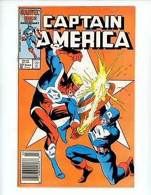 Buy Captain America #327 Comic Book 1987 FN+ 2nd App Superpatriot Marvel Comics • 4.65£