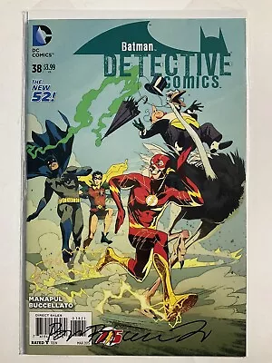 Buy Detective Comics 38 Signed Buccellato Nm Near Mint Dc Comics  • 7.77£