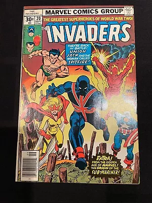 Buy The Invaders #20 (1977) - FIRST APPEARANCE OF UNION JACK II • 54.35£