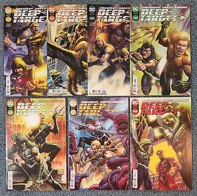 Buy AQUAMAN/GREEN ARROW: DEEP TARGET #1-7 Complete Set DC Comics 2021 Unread NM • 12.42£
