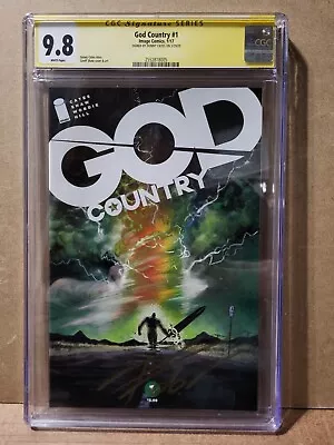 Buy God Country #1 CGC 9.8 SS Signed Donny Cates • 93.19£