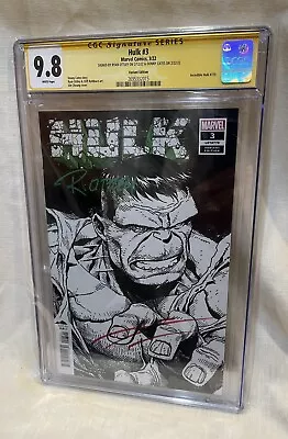 Buy Hulk #3 CGC SS 9.8 Cheung Variant Duel Signed By Donny Cates & Ryan Ottley • 101.10£