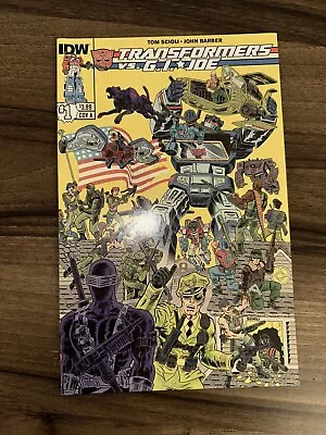 Buy TRANSFORMERS Vs GI JOE #1 - Cover A - Back Issue • 0.99£