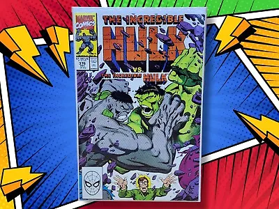 Buy 1990 Marvel Comics The Incredible Hulk Volume 1 #376 Comic Book Key Issue • 15.53£