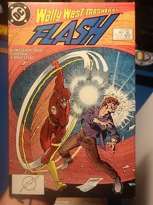 Buy Flash #15 `88 Messner- Loebs/ LaRocque Good Condition Comic Book  • 5.23£