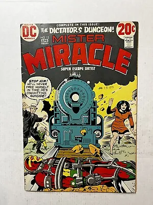 Buy DC Comics Mister Miracle #13 Solid Mid Grade 1973 Jack Kirby Classic Cover! • 2.86£