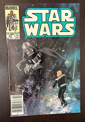 Buy STAR WARS #92 (Marvel Comics 1985) -- NEWSSTAND Variant -- Sienkiewicz -- VF • 19.83£
