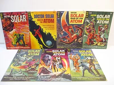 Buy Doctor Solar Man Of The Atom #4, 16, 19, 21-23, 25 Lower Grade Lot Gold Key 1963 • 38.81£