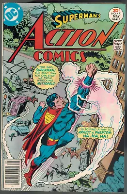 Buy Action Comics 471  Superman!  1st Appearance Of Faora!   Fine 1977 DC Comic • 6.95£
