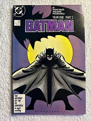Buy Batman 405 Year One Part 2 DC Comics Frank MIller David Mazzuchelli • 12.42£