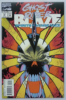 Buy Ghost Rider / Blaze: Spirits Of Vengeance #12 - Marvel July 1993 VF/NM 9.0 • 8.99£