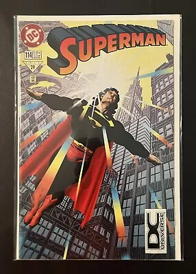 Buy Superman Vol 2 #114 (dc 1995) Identity Crisis Pt 4🔥 Dc Universe Logo Variant • 6.98£