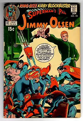 Buy Jimmy Olsen # 135 (6.5) 1/1971 D.C. 15c Key 2nd App. Of Darkseid Adams Cover Art • 21.39£