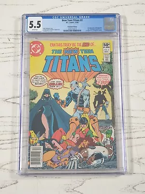 Buy New Teen Titans #2 CGC 5.5 • 67.44£