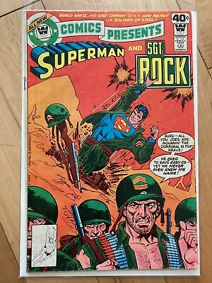 Buy Dc Comics Presents Sgt Rock 10 Whitman Variant Super Low Print • 31.11£