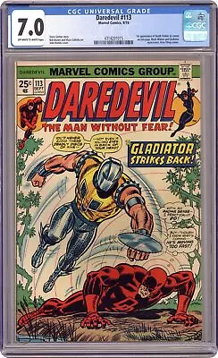 Buy Daredevil #113 CGC 7.0 1974 4314291015 • 47.37£