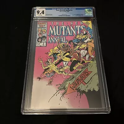 Buy New Mutants Annual #2 (CGC 9.4) Psylocke • 90£