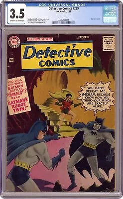 Buy Detective Comics #239 CGC 3.5 1957 4385893007 • 155.32£