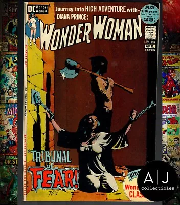 Buy Wonder Woman #199 VF 8.0 DC Jeff Jones Bondage Cover • 131.98£