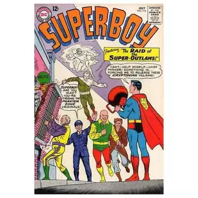 Buy Superboy #114  - 1949 Series DC Comics VG+ Full Description Below [n] • 15.08£