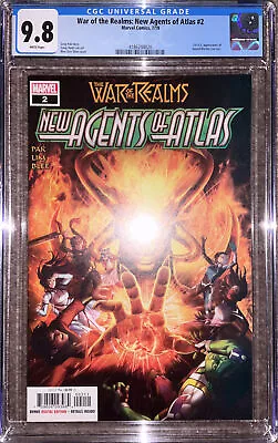 Buy War Of The Realms New Agents Of Atlas #2 CGC 9.8 2019 1st Sword Master • 180£