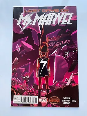 Buy Ms. Marvel #16 (2015) 1st Meeting Kamala & Carol Danvers Combine/Free Shipping • 3.88£