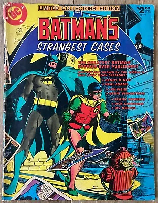 Buy Limited Collectors' Edition Batman's Strangest Cases 1978 DC Comic Book • 21.55£