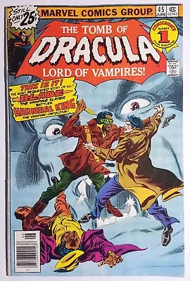 Buy Tomb Of Dracula #45 VG/FN (1976) 1st Deacon Frost • 19.42£